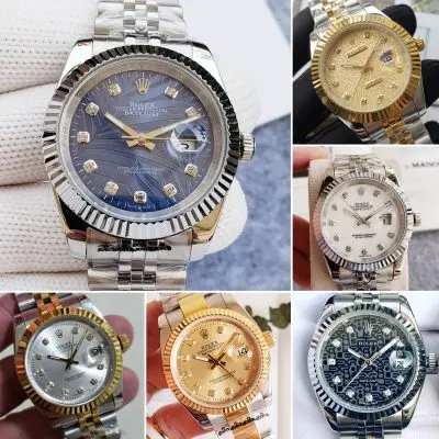 Rolex Datejust 904l Stainless Steel Automatic Mechanical Watch 40mm 36mm — Rolex