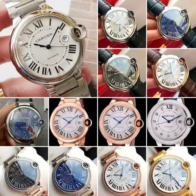 Cartier Ballon Bleu 904l Stainless Steel Automatic Mechanical Watch 42mm — Cartier