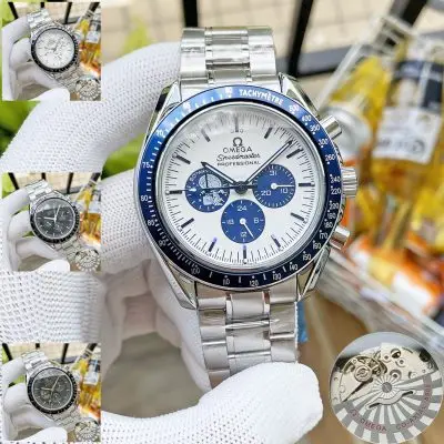 OMEGA Speedmaster 904l Stainless Steel Automatic Mechanical Watch 44MM — Omega