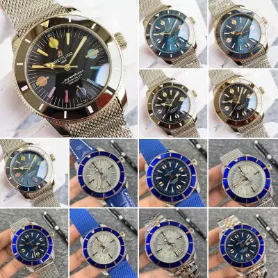 BREITLING 904l Stainless Steel Automatic Machine Watch 46MM — Breitling