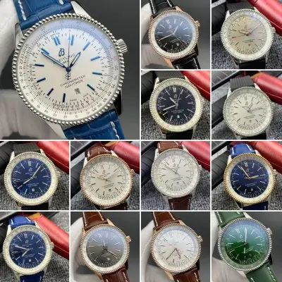BREITLING 904l Stainless Steel Automatic Machine Watch 46MM — Breitling