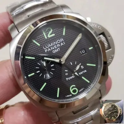 Panerai 904l Stainless Steel Automatic Mechanical Watch 44MM — Panerai