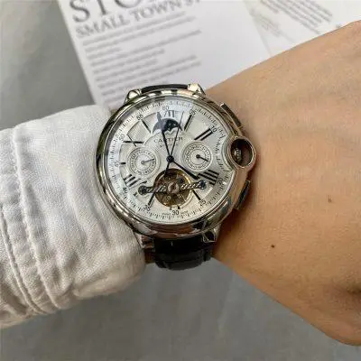 Cartier Rotonde 904l Stainless Steel Automatic Mechanical Watch 46mm — Cartier