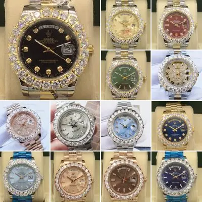 Rolex DayDate 904l Stainless Steel Automatic Mechanical Watch 42mm — Rolex