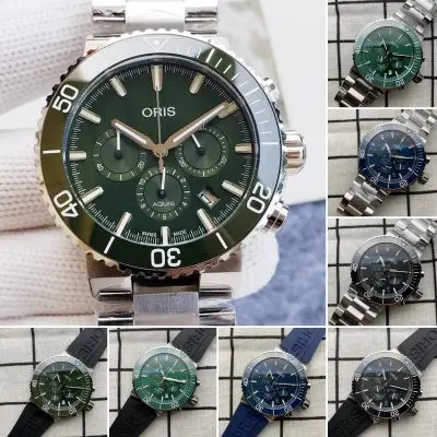 ORIS 904l Stainless Steel Quartz Watch 46MM — ORIS