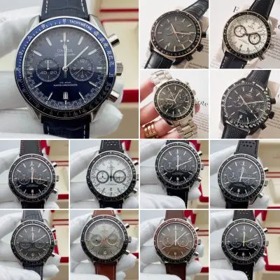 OMEGA Speedmaster 904l Stainless Steel Quartzl Watch 41MM — Omega