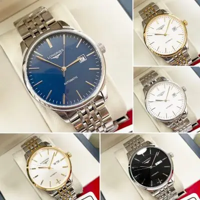Longines 904l Stainless Steel Automatic Machine Watch 40MM — Longines