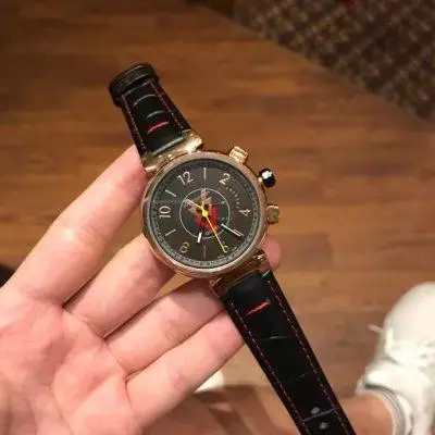 LOUIS VUITTON LV 904l Stainless Steel Quartz Watch 42MM — LOUIS VUITTON