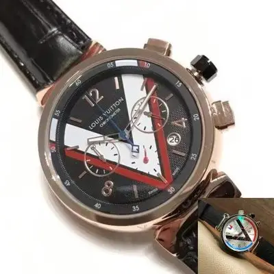 LOUIS VUITTON LV 904l Stainless Steel Quartz Watch 41MM — LOUIS VUITTON