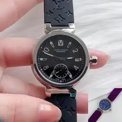 LOUIS VUITTON LV 904l Stainless Steel Quartz Watch 33MM — LOUIS VUITTON