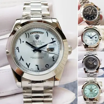 Rolex DayDate 904l Stainless Steel Automatic Mechanical Watch 40mm — Rolex