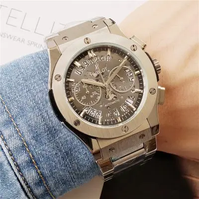 Hublot 904l Stainless Steel Quartzl Watch 42MM — Hublot