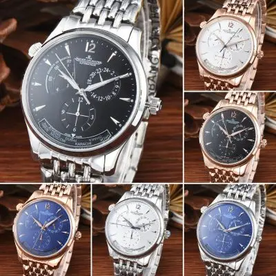 Jaeger LeCoultre 904l Stainless Steel Automatic Machine Watch 44MM — Jaeger LeCoultre