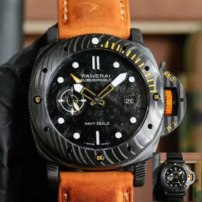 Panerai 904l Stainless Steel Automatic Mechanical Watch 46MM — Panerai
