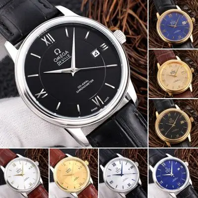 OMEGA De Ville 904l Stainless Steel Automatic Mechanical Watch 38MM — Omega