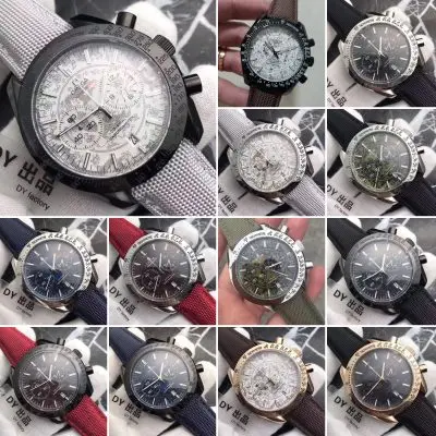 OMEGA Speedmaster 904l Stainless Steel Quartzl Watch 44MM — Omega