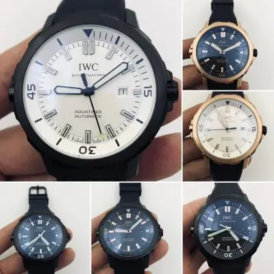 IWC 904l Stainless Steel Automatic Machine Watch 42MM — IWC