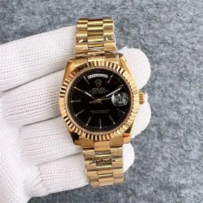Rolex DayDate 904l Stainless Steel Automatic Mechanical Watch 36mm — Rolex