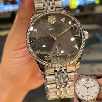 Gucci 904l Stainless Steel Automatic Machine Watch 42MM — Gucci