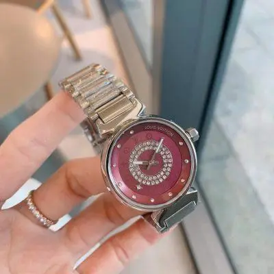 LOUIS VUITTON LV 904l Stainless Steel Quartz Watch 33MM — LOUIS VUITTON