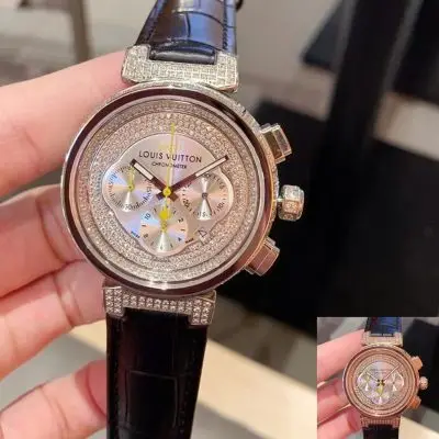 LOUIS VUITTON LV 904l Stainless Steel Quartz Watch 41MM — LOUIS VUITTON