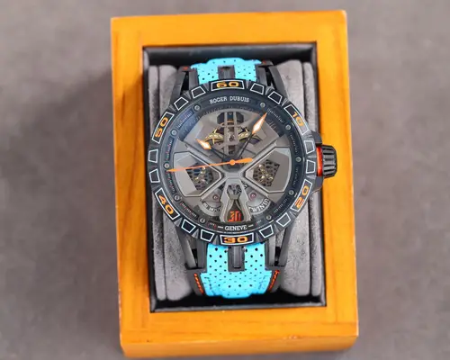 Roger Dubuis 904l Stainless Steel Automatic Machine Watch 46MM — Roger Dubuis