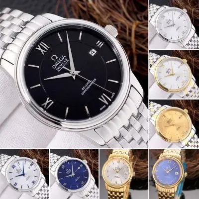OMEGA De Ville 904l Stainless Steel Automatic Mechanical Watch 38MM — Omega
