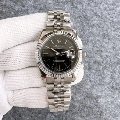 Rolex Datejust 904l Stainless Steel Automatic Mechanical Watch 36mm — Rolex