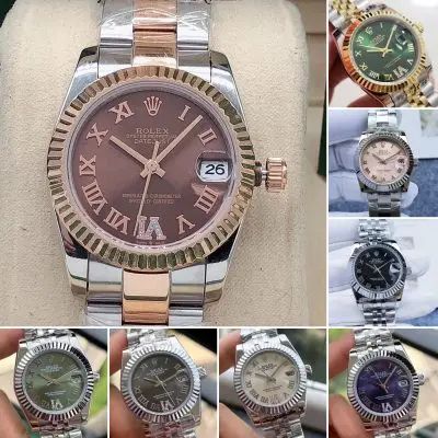 Rolex Datejust 904l Stainless Steel Automatic Mechanical Watch 31mm 36mm — Rolex