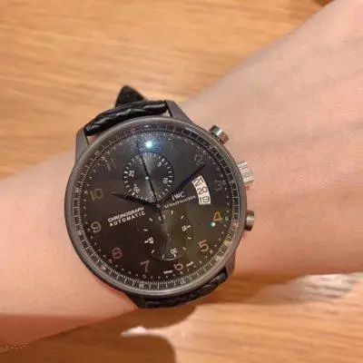 IWC 904l Stainless Steel Automatic Machine Watch 44MM — IWC