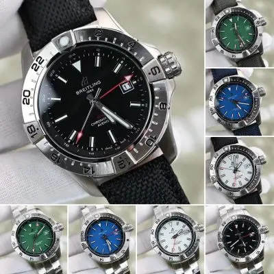 Breitling 904l Stainless Steel Automatic Machine Watch 44MM — Breitling